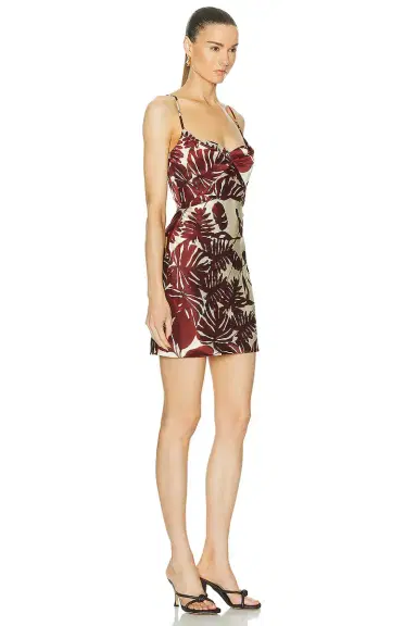 NICHOLAS Haley Cowl Draped Mini Dress | Thumbnail 2 NICHOLAS Haley Cowl Draped Mini Dress | Thumbnail 2