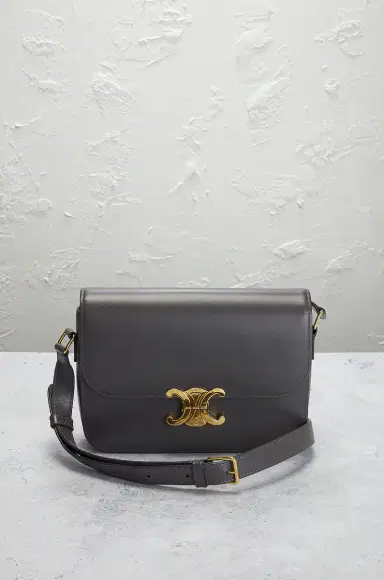 Celine Triomphe Shoulder Bag | Thumbnail 4 Celine Triomphe Shoulder Bag | Thumbnail 4