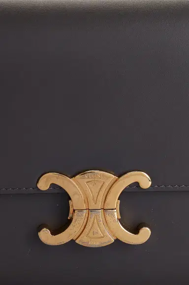 Celine Triomphe Shoulder Bag | Thumbnail 9 Celine Triomphe Shoulder Bag | Thumbnail 9