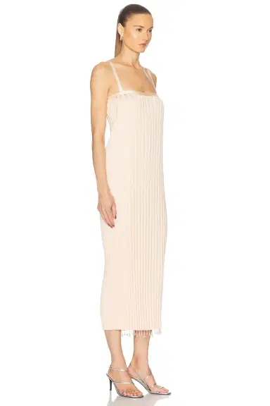 Jil Sander Beaded Rib Knit Dress | Thumbnail 2 Jil Sander Beaded Rib Knit Dress | Thumbnail 2