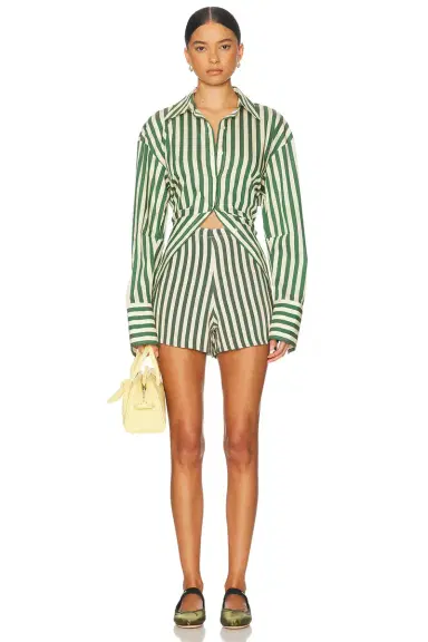 SIMONMILLER Loch Poplin Button Up Top | Thumbnail 4 SIMONMILLER Loch Poplin Button Up Top | Thumbnail 4