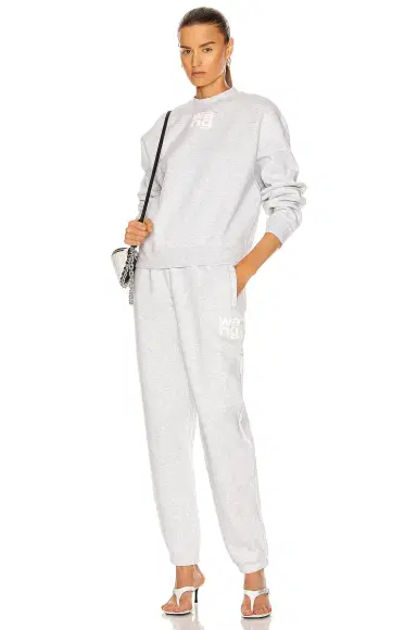 Alexander Wang Foundation Terry Classic Sweatpant | Thumbnail 4 Alexander Wang Foundation Terry Classic Sweatpant | Thumbnail 4