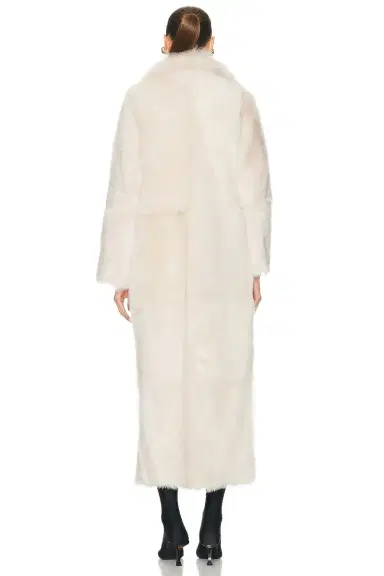 Nour Hammour For FWRD Evita Extra Long Coat | Thumbnail 3 Nour Hammour For FWRD Evita Extra Long Coat | Thumbnail 3