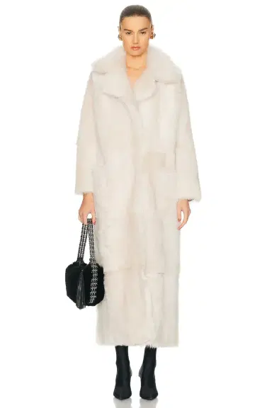 Nour Hammour For FWRD Evita Extra Long Coat | Thumbnail 1 Nour Hammour For FWRD Evita Extra Long Coat | Thumbnail 1