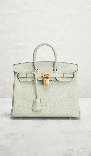 HERMÈS Clemence Birkin 25 Handbag | Thumbnail 2 HERMÈS Clemence Birkin 25 Handbag | Thumbnail 2