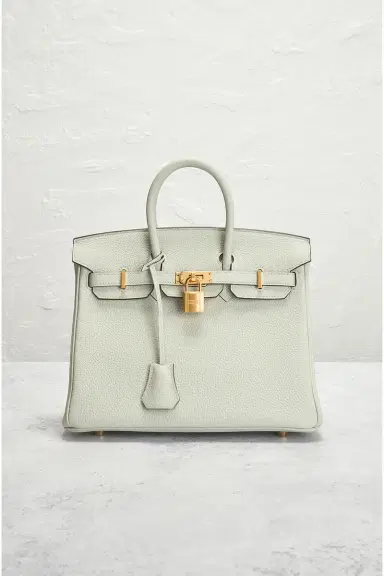 HERMÈS Clemence Birkin 25 Handbag | Thumbnail 4 HERMÈS Clemence Birkin 25 Handbag | Thumbnail 4