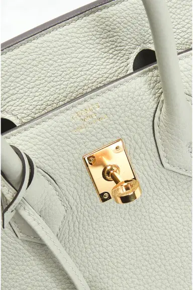 HERMÈS Clemence Birkin 25 Handbag | Thumbnail 8 HERMÈS Clemence Birkin 25 Handbag | Thumbnail 8