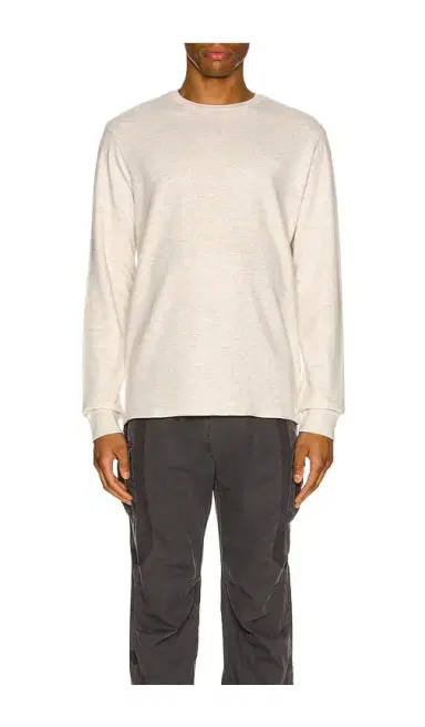 FRAME Longsleeve Duofold Crew | Thumbnail 1 FRAME Longsleeve Duofold Crew | Thumbnail 1