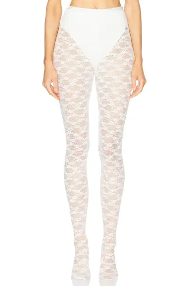 self-portrait x Christopher Kane Lace Tights | Thumbnail 1 self-portrait x Christopher Kane Lace Tights | Thumbnail 1