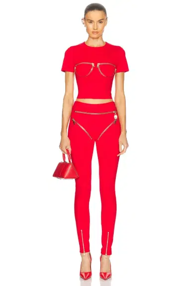 AREA Zipper Brief Legging | Thumbnail 5 AREA Zipper Brief Legging | Thumbnail 5