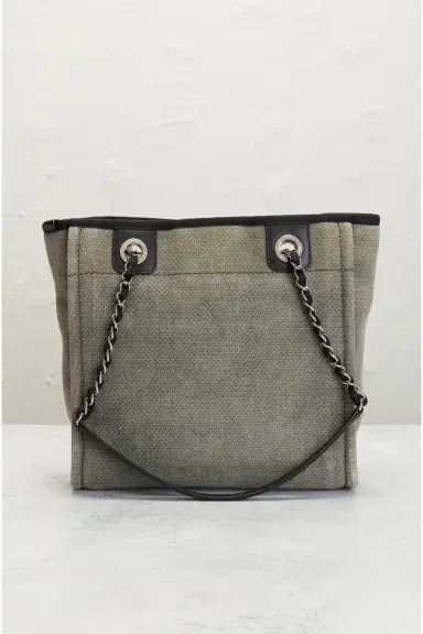 Chanel Chanel Deauville PM Tote Bag | Thumbnail 3 Chanel Chanel Deauville PM Tote Bag | Thumbnail 3