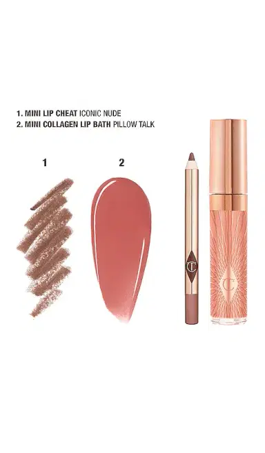 Charlotte Tilbury Glossy Nude Pink Lip Duo | Thumbnail 2 Charlotte Tilbury Glossy Nude Pink Lip Duo | Thumbnail 2