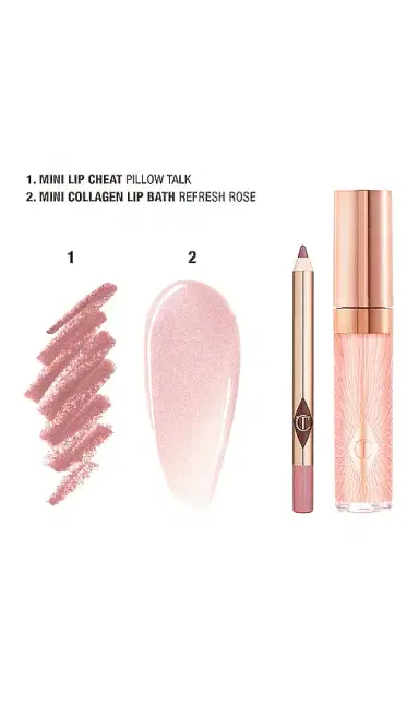 Charlotte Tilbury Glossy Fresh Pink Lip Duo | Thumbnail 2 Charlotte Tilbury Glossy Fresh Pink Lip Duo | Thumbnail 2
