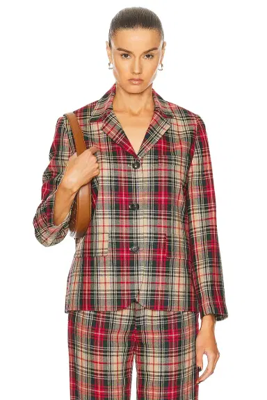 BODE Truto Plaid Suit Jacket | Thumbnail 1 BODE Truto Plaid Suit Jacket | Thumbnail 1