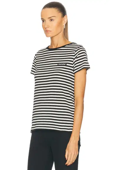 Moncler Short Sleeve T-shirt | Thumbnail 2 Moncler Short Sleeve T-shirt | Thumbnail 2