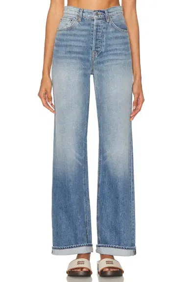 GRLFRND Brooklyn High Rise Straight Jeans | Thumbnail 3 GRLFRND Brooklyn High Rise Straight Jeans | Thumbnail 3
