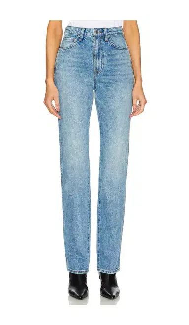 GRLFRND Sara Super High Rise Slim Straight Jeans | Thumbnail 1 GRLFRND Sara Super High Rise Slim Straight Jeans | Thumbnail 1
