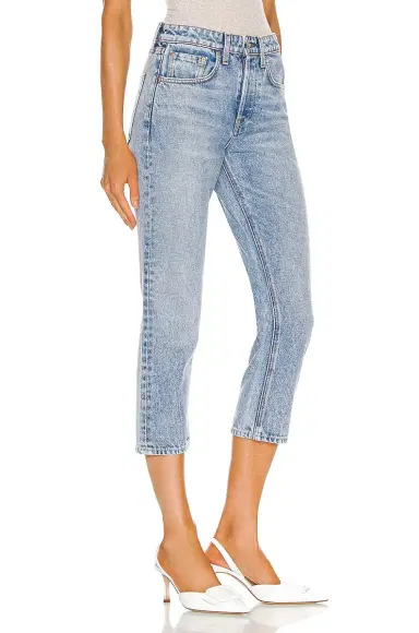 GRLFRND Karolina Petite High Rise Straight Crop | Thumbnail 2 GRLFRND Karolina Petite High Rise Straight Crop | Thumbnail 2