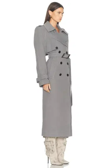 The Attico Trench Coat | Thumbnail 2 The Attico Trench Coat | Thumbnail 2
