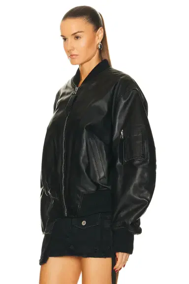 THE ATTICO Anja Bomber Jacket | Thumbnail 5 THE ATTICO Anja Bomber Jacket | Thumbnail 5