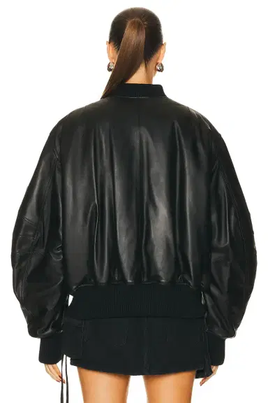 THE ATTICO Anja Bomber Jacket | Thumbnail 6 THE ATTICO Anja Bomber Jacket | Thumbnail 6