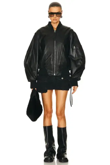 THE ATTICO Anja Bomber Jacket | Thumbnail 7 THE ATTICO Anja Bomber Jacket | Thumbnail 7