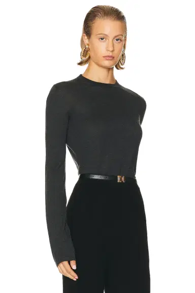 Saint Laurent Crewneck Sweater | Thumbnail 2 Saint Laurent Crewneck Sweater | Thumbnail 2
