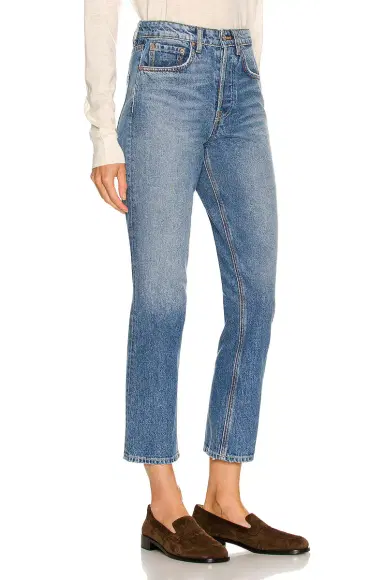 GRLFRND Karolina High Rise Straight Crop Jeans | Thumbnail 2 GRLFRND Karolina High Rise Straight Crop Jeans | Thumbnail 2