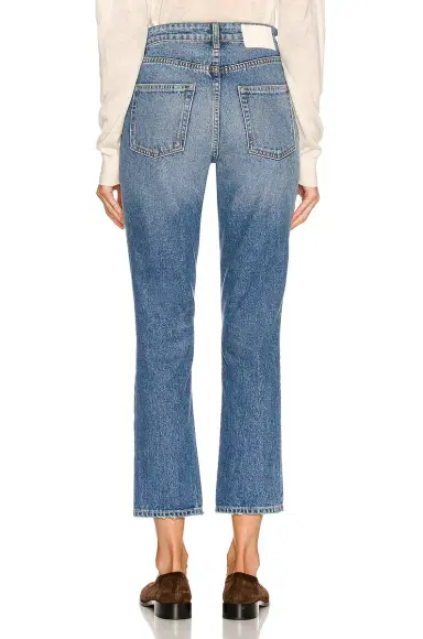 GRLFRND Karolina High Rise Straight Crop Jeans | Thumbnail 3 GRLFRND Karolina High Rise Straight Crop Jeans | Thumbnail 3
