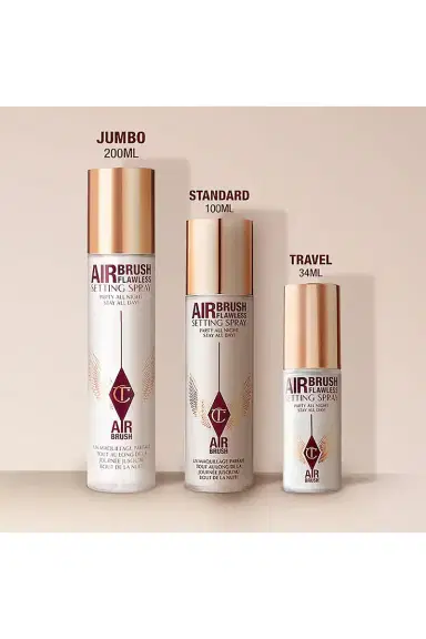Charlotte Tilbury Travel Airbrush Flawless Finish Setting Spray | Thumbnail 6 Charlotte Tilbury Travel Airbrush Flawless Finish Setting Spray | Thumbnail 6