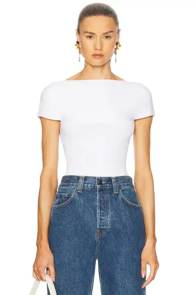 KHAITE Basile Bodysuit | Thumbnail 1 KHAITE Basile Bodysuit | Thumbnail 1