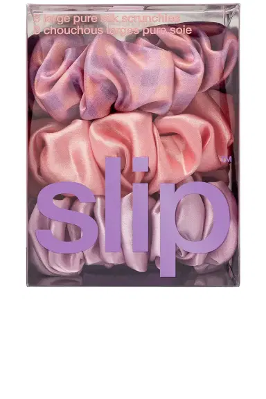 slip Large Scrunchies Set Of 3 | Thumbnail 3 slip Large Scrunchies Set Of 3 | Thumbnail 3
