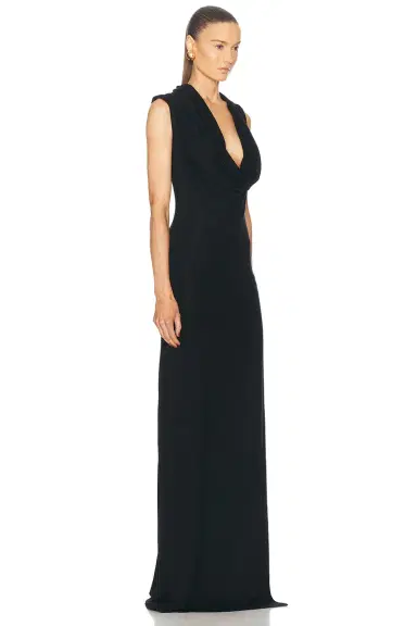 Sid Neigum Back Cutout Cowl Dress | Thumbnail 2 Sid Neigum Back Cutout Cowl Dress | Thumbnail 2