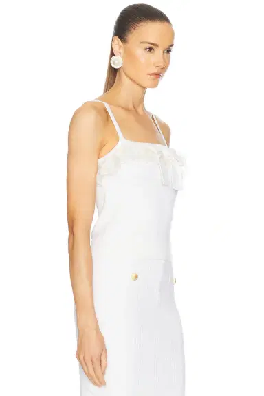 Alessandra Rich Sleeveless Top | Thumbnail 2 Alessandra Rich Sleeveless Top | Thumbnail 2