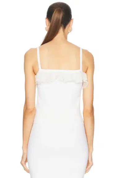 Alessandra Rich Sleeveless Top | Thumbnail 3 Alessandra Rich Sleeveless Top | Thumbnail 3