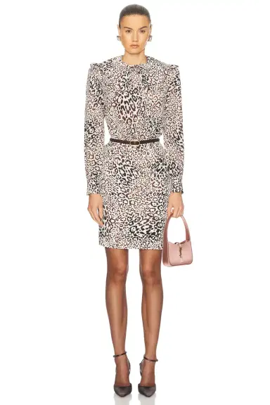 Alessandra Rich Long Sleeve Top | Thumbnail 4 Alessandra Rich Long Sleeve Top | Thumbnail 4
