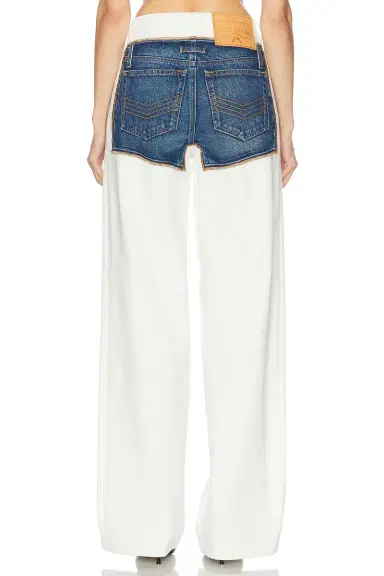 Jean Paul Gaultier Petit Grand Wide Leg Jeans | Thumbnail 4 Jean Paul Gaultier Petit Grand Wide Leg Jeans | Thumbnail 4