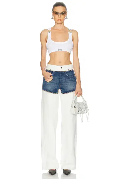 Jean Paul Gaultier Petit Grand Wide Leg Jeans | Thumbnail 5 Jean Paul Gaultier Petit Grand Wide Leg Jeans | Thumbnail 5