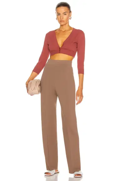 ALAÏA Cropped Cardigan | Thumbnail 4 ALAÏA Cropped Cardigan | Thumbnail 4