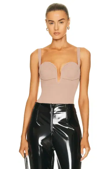 ALAÏA Cup Angie Bodysuit | Thumbnail 1 ALAÏA Cup Angie Bodysuit | Thumbnail 1