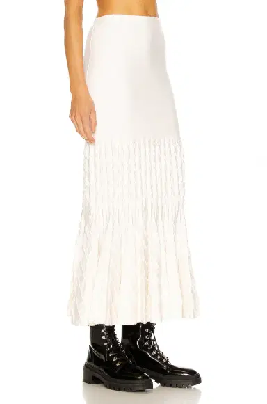Alaïa Fit and Flare Maxi Skirt | Thumbnail 2 Alaïa Fit and Flare Maxi Skirt | Thumbnail 2