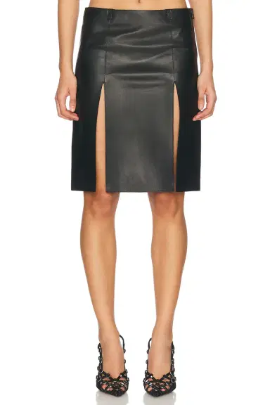 The Attico Midi Skirt | Thumbnail 3 The Attico Midi Skirt | Thumbnail 3