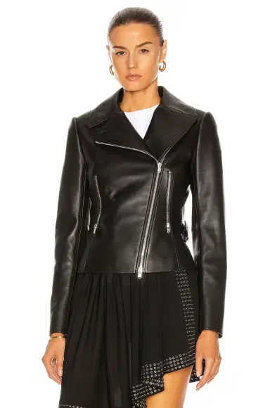 ALAÏA Edition 2003 Leather Biker Jacket | Thumbnail 2 ALAÏA Edition 2003 Leather Biker Jacket | Thumbnail 2