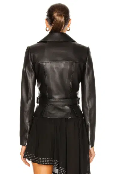 ALAÏA Edition 2003 Leather Biker Jacket | Thumbnail 4 ALAÏA Edition 2003 Leather Biker Jacket | Thumbnail 4