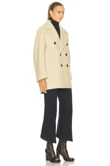 Bottega Veneta Structured Coat | Thumbnail 3 Bottega Veneta Structured Coat | Thumbnail 3