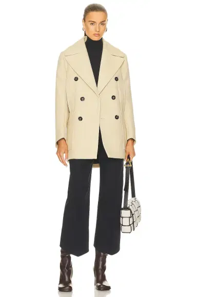Bottega Veneta Structured Coat | Thumbnail 1 Bottega Veneta Structured Coat | Thumbnail 1