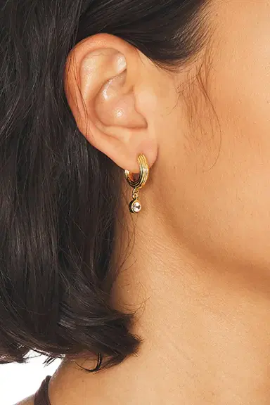 Dévé Non-conformist Hoop Earrings | Thumbnail 2 Dévé Non-conformist Hoop Earrings | Thumbnail 2