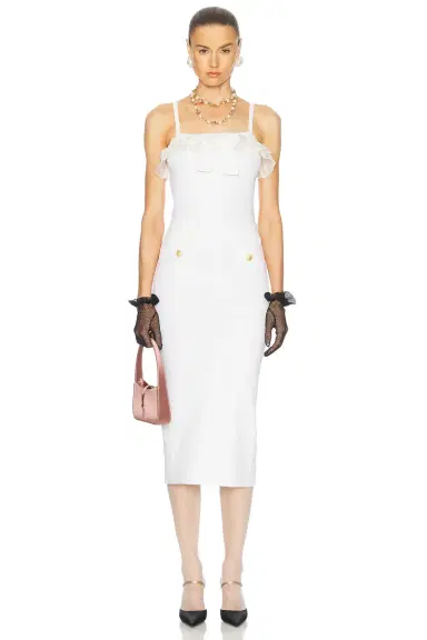 Alessandra Rich Midi Skirt | Thumbnail 5 Alessandra Rich Midi Skirt | Thumbnail 5