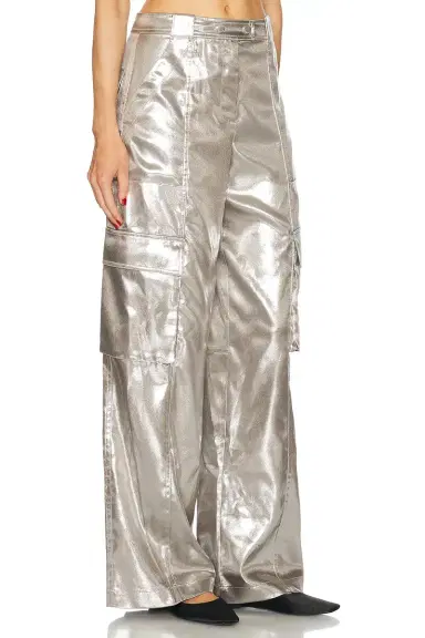 SIMKHAI Beatriz Wide Leg Cargo Pant | Thumbnail 2 SIMKHAI Beatriz Wide Leg Cargo Pant | Thumbnail 2