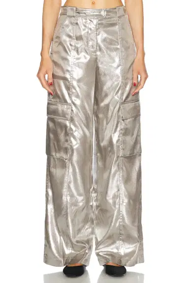 SIMKHAI Beatriz Wide Leg Cargo Pant | Thumbnail 1 SIMKHAI Beatriz Wide Leg Cargo Pant | Thumbnail 1